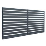 Brama SZAFIR 150 x 400 cm RAL7024