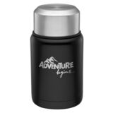 Termos obiadowy nierdzewny Adventure 500 ml czarny