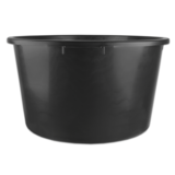Kastra okrągła 90 l czarna 37,5 x 60 cm