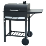 Grill prostokątny z pokrywą na kółkach Master Grill&Party