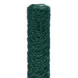 Siatka heksagonalna zielona 1 x 10 m oczko 50 mm