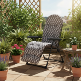 Fotel Oregon z podnóżkiem WZ3 szary