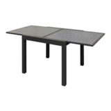 Stół rozkładany Sahara 90-180 x 90 x 75 cm szary/grafit