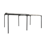 Pawilon rozsuwany 3 x 5,35 m z dachem poliwęglanowym