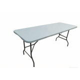 Stół cateringowy walizkowy 180 x 70 cm biały