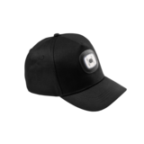 Czapka z z daszkiem Dahn z lampką LED czarna Hogert