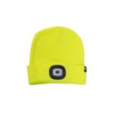 Czapka zimowa OTTO z lampką LED żółta Hogert