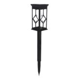 Lampka solarna wbijana 7 x 43,5 cm czarna