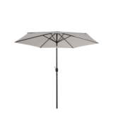 Parasol ogrodowy uchylny 2,7 m beżowy