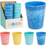 Kubek melamina 8 x h10 cm różne kolory 1 szt.