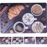 Podkładka PP 43,5 x 28,5 cm kawa różne wzory 1 szt.