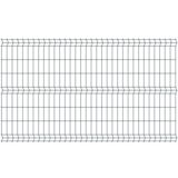 Panel ogrodzeniowy fi 3,2 mm 2,5 x 1,52 m 80 x 200 mm ocynk+RAL 7016 antracyt połysk