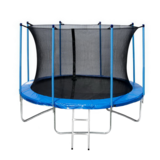 Trampolina 12" o średnicy 366 cm z siatką wewnętrzną i drabinką