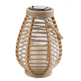 Latarenka solarna 26 cm ciepły biały