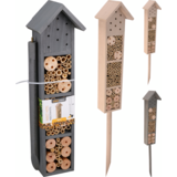 Hotel dla owadów na patyku 2 wzory