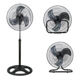 Wentylator 3w1 50,5 cm 60 W czarny