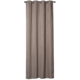 Zasłona z kółkami DIMA 140 x 250 cm taupe