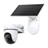 Zestaw kamery obrotowej z panelem solarnym 2K 3 MP kolorowa wizja nocna IP65