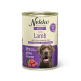 NEKKO karma mokra dla psa adult  jagnięcina/brokuł/pestki dyni 6x400 g