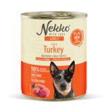 Karma mokra dla psa 800 g adult indyk/burak/ostropest NEKKO