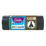 Worki na śmieci bardzo mocne EKO 120 l 10 szt. Gosia