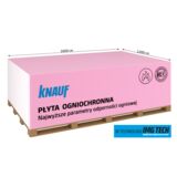 Płyta ogniochronna F13 HRAK 12,5 x 1200 x 2600 mm Knauf