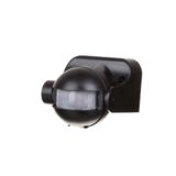 Czujnik ruchu 180° natynkowy czarny