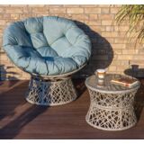 Zestaw mebli polyrattanowych Luna 2-częściowy