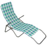 Leżak bujany Leniwiec niebiesko-zielony