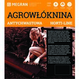 Agrowłóknina antychwastowa HORTI-LINE czarna 1,60 m x 5 mb 