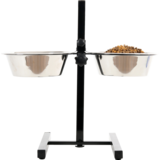 Zestaw 2 miski 24,5 cm 2,75 l + stojak regulowany ZOLUX