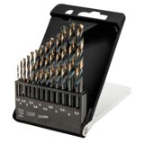 Wiertło do metalu HSS-CNC, 124°, "Pro-Tec", 1,5 - 6,5 mm, zestaw 13 sztuk GRAPHITE