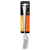 Widelec BOSTON 3 sztuki metal srebrny