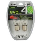 Zestaw żarówek samochodowych P21W 12V 21W BA15s 4CAR