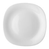 Talerz QUADRO płytki 28 cm biały