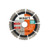 Tarcza diamentowa 115 x 2,0 x 22,23 mm wysokość segmentu 10 mm typ ostrza KU Jufisto