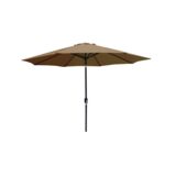 Parasol aluminiowy z wentylacją 300 cm cappucino
