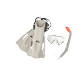 Zestaw silikonowy maska rurka płetwy dla dzieci powyżej 7 lat Bestway