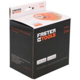 Szczotka doczołowa M14 - mosiądzowana 125 mm FASTER TOOLS