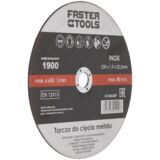 Tarcza do cięcia metalu INOX 115 x 22,2 x 1,9 mm FASTER TOOLS