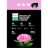 Ziemia do hortensji różowej i białej 20 l Wokas