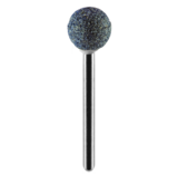 Kamień szlifierski kula 10 mm, trzpień 3,2 mm, 3 szt, GRAPHITE