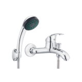 Bateria wannowa 40 mm srebrna Omikron