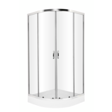 Kabina prysznicowa prosta KAMA 90 cm chrom