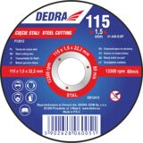 Tarcza do cięcia stali 115 x 1,5 x 22,2 mm