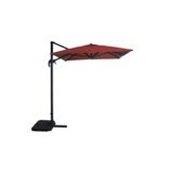 Parasol boczny 200 x 300 cm koral