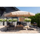 Parasol boczny 350 cm cappuccino