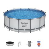 Basen stelażowy Steel Pro MAX Ø427 x 122 cm Bestway
