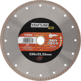 Tarcza diamentowa turbo 230 x 22,23 mm KRAFTLINE PRO