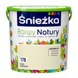 Farba lateksowa Barwy Natury olejek szałwiowy 178 2,5 l Śnieżka